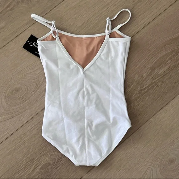 NWT WHITE Theatricals Leotard LC - Picture 2 of 6